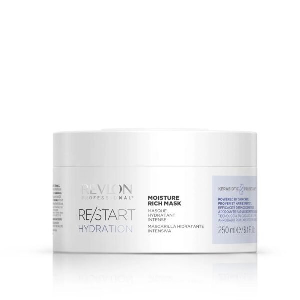 REVLON Restart Hydration Moisture Rich Drėkinanti Plaukus Kaukė