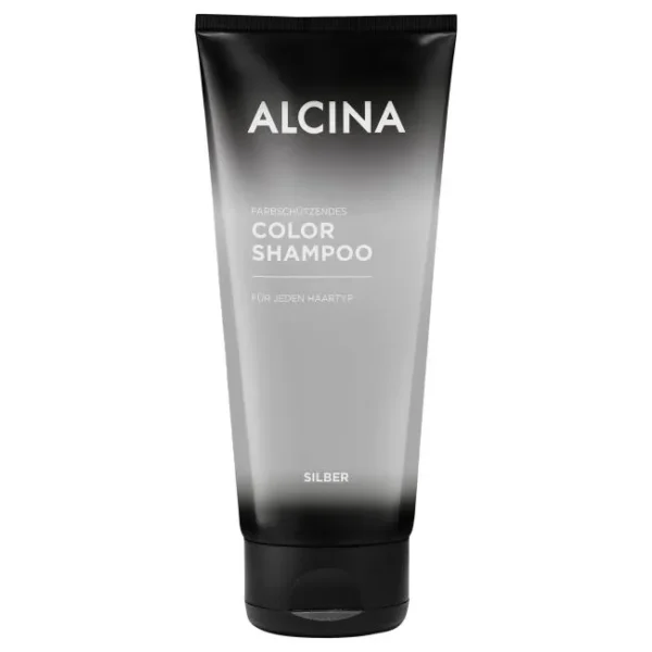 ALCINA Color Shampoo sidabrinis plaukų spalvą ryškinantis šampūnas (200 ml)