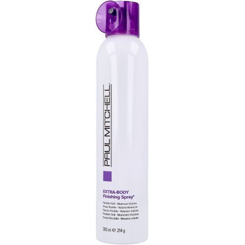 PAUL MITCHELL Extra-Body Finishing Spray Stiprus, apimtį suteikiantis, karščiui atsparus lakas 300ml