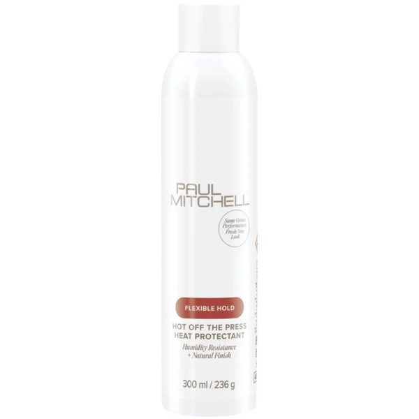 PAUL MITCHELL Hot Off The Press nuo karščio saugantis modeliavimo lakas