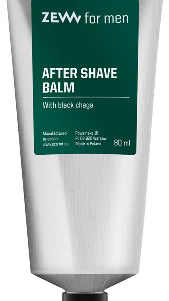 Zew For Men After Shave Balm With Black Chaga