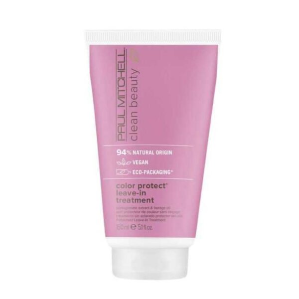 PAUL MITCHELL Clean Beauty Color Protect nenuplaunama kaukė dažytų plaukų priežiūrai 150 ml