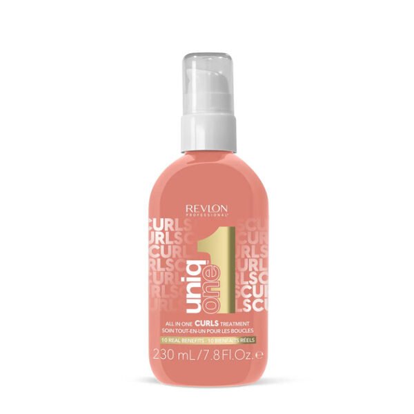Revlon Uniq One All In One Curls Treatment plaukų priežiūros priemonė 230ml