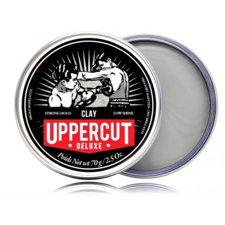 UPPERCUT DELUXE CLAY stiprios fiksacijos molis plaukams