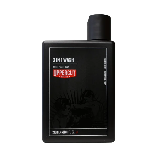 UPPERCUT DELUXE 3 IN 1 PRAUSIKLIS VEIDUI, PLAUKAMS IR KŪNUI