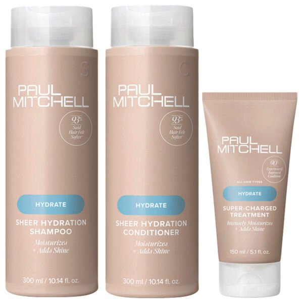 PAUL MITCHELL HYDRATE RINKINYS (šampūnas, kondicionierius, kaukė)