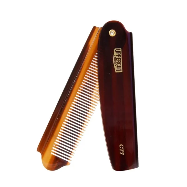 Uppercut Deluxe Flip Comb CT7 sulankstomos plaukų šukos vyrams