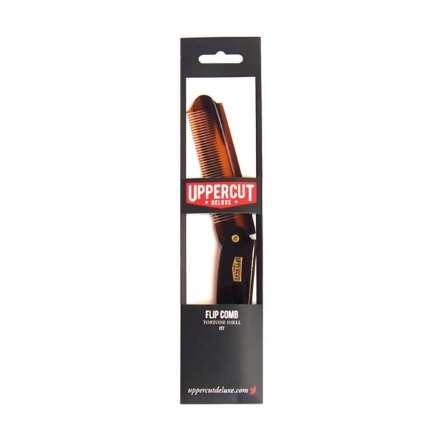 Uppercut Deluxe Flip Comb CT7 sulankstomos plaukų šukos vyrams