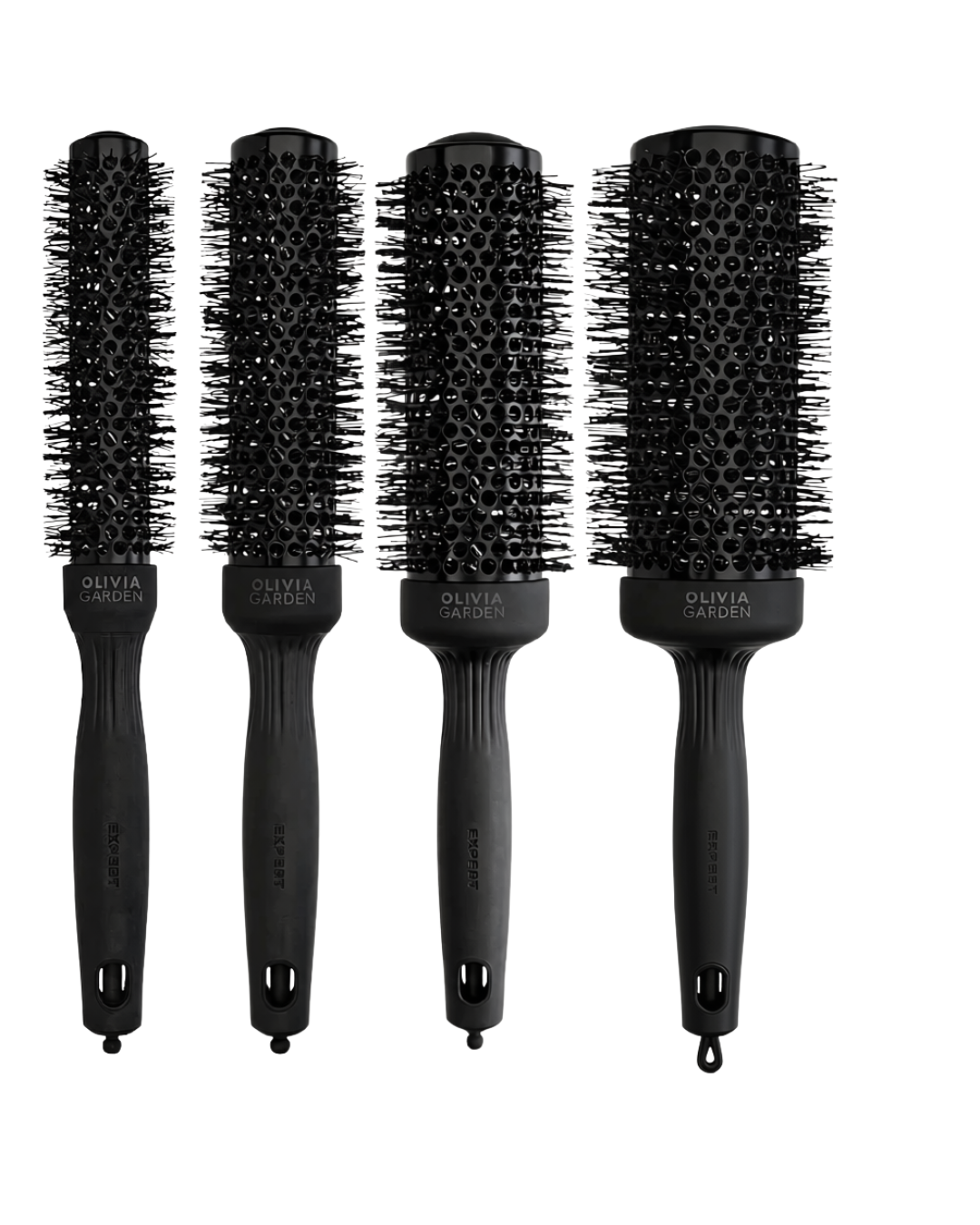 OLIVIA GARDEN EXPERT BLOWOUT SPEED BLACK plaukų šepetčiai